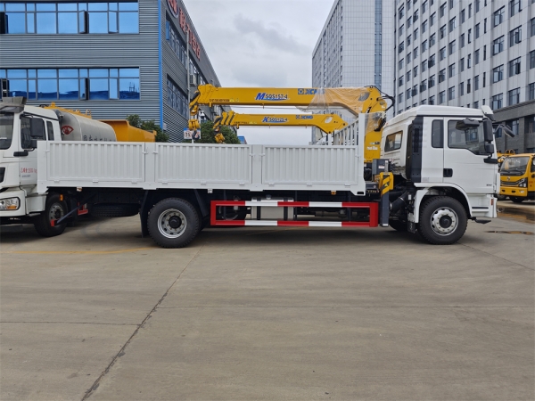 Shacman L3000 4x2 XCMG 6.3-Ton Telescopic Boom Truck Mounted Crane