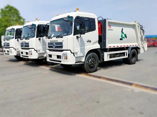 DongFeng Kr 4x2 Chassis 16cbm Garbage Compactor Truck