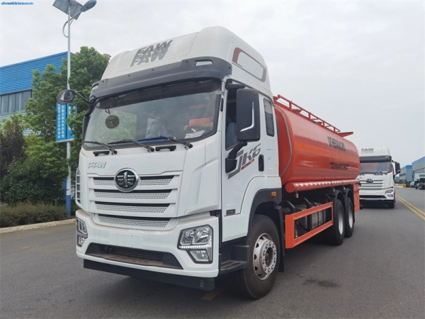 FAW JK6 6x4 20m³ oil tanker transport truck