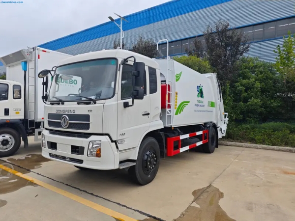 DongFeng Kr 4x2 12cbm Garbage Compactor Truck