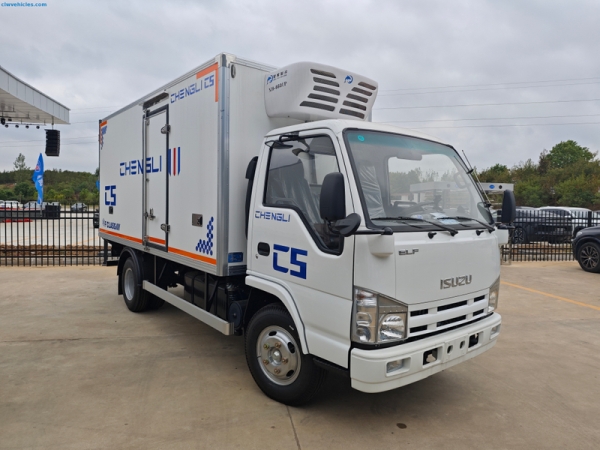 Isuzu Elf 4x2 Cooling Reefer Truck with Appearance Customization