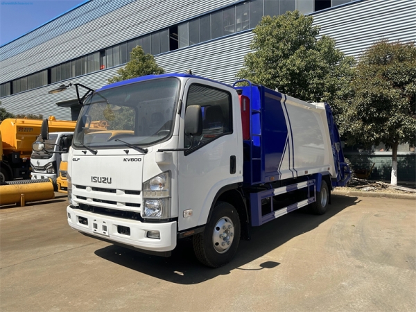 ISUZU KV100 6cbm Garbage Compactor Truck