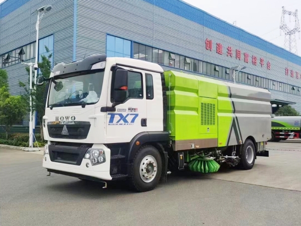 HOWO TX7 4x2 High Pressure Road Cleaning Truck