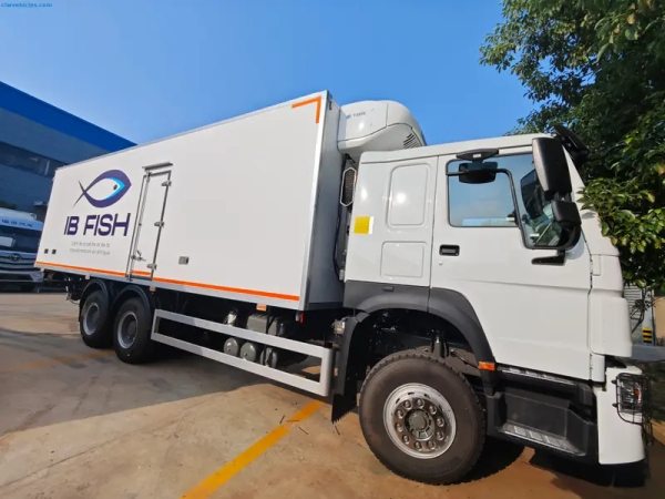 Howo 6x4 Cooling Reefer Truck With Cool Speed Cooler