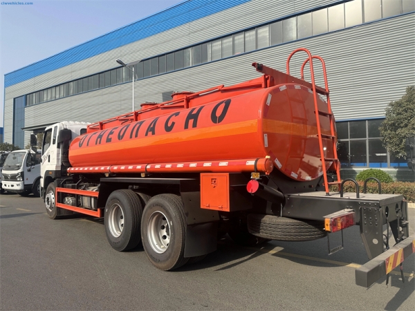 FAW JK6 6x4 21m³ oil tanker transport truck