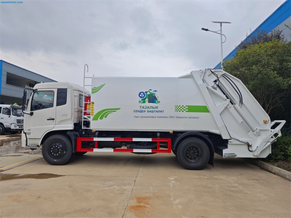 DongFeng Kr 4x2 12cbm Garbage Compactor Truck