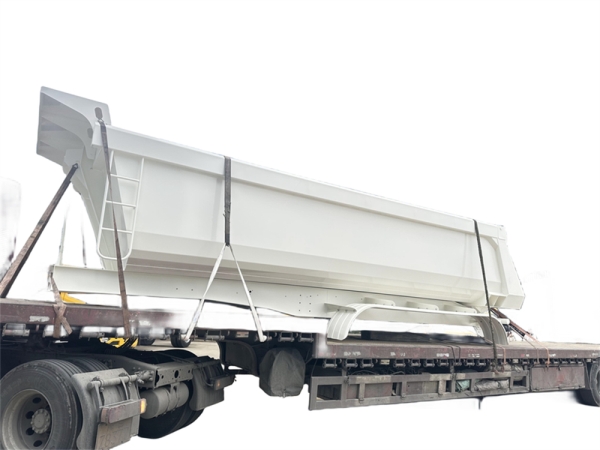 New design T700 steel U type 38cbm dump box for Saudi market