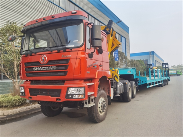 4 axles 60tons heavy duty low Flatbed with side dump funcation Semi Trailer