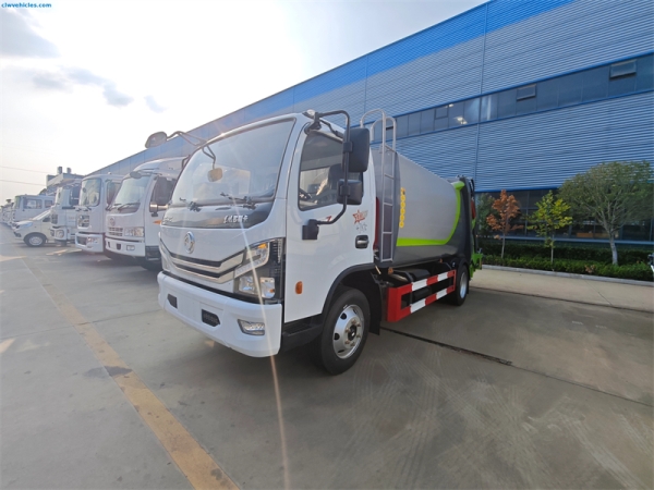 DongFeng 4x2 6cbm Garbage Compactor Truck