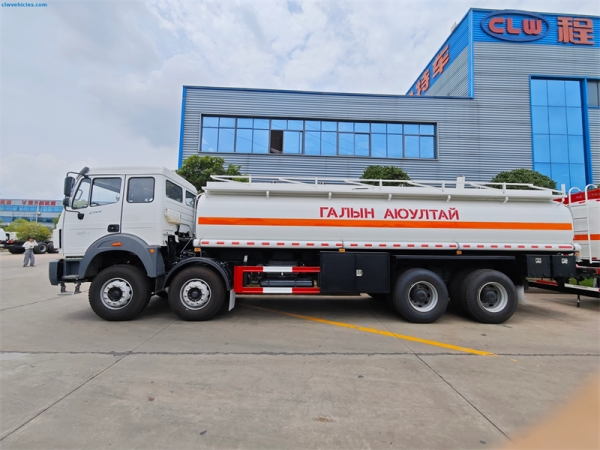 Beiben 8x4 290hp 20cbm Oil Tanker Truck