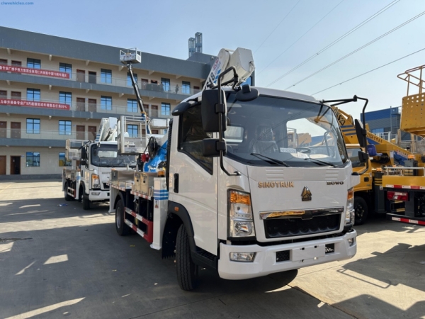 HOWO SINOTRUK 4x2 GKS18 18m Aerial Work Platform Truck