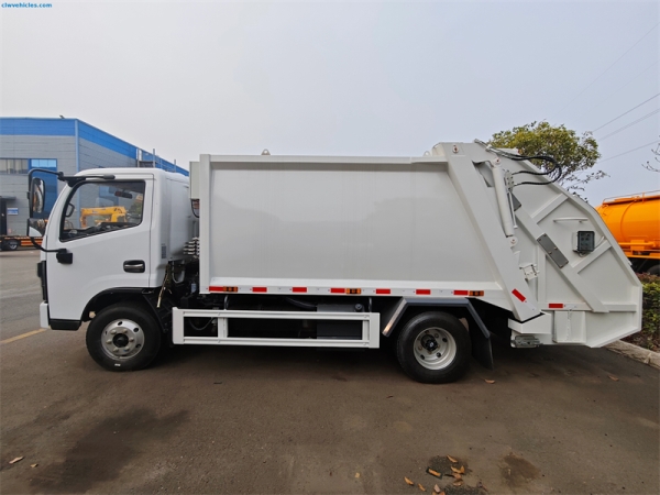 Dongfeng 4x2 8cbm Garbage Compactor Truck