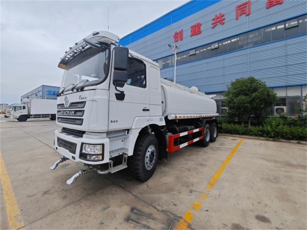 Shacman F3000 6x4 17cbm Water Tank Sprinkler Truck