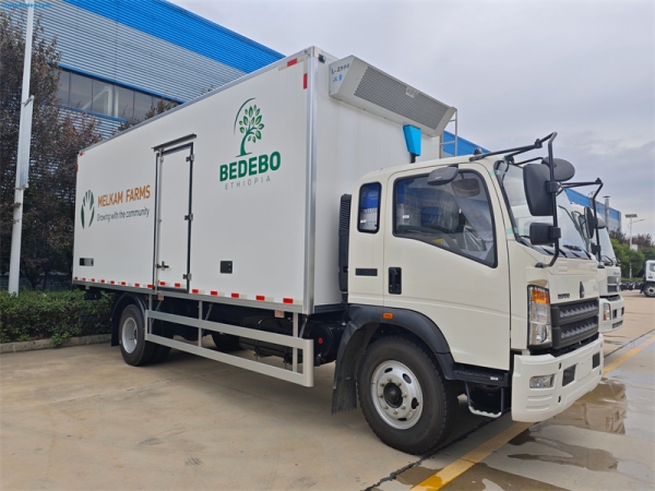 HOWO 4x2 Cooling Reefer Truck